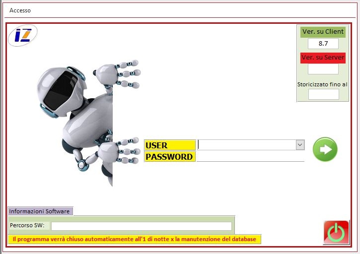 Accesso – Software login e gestione utenti
